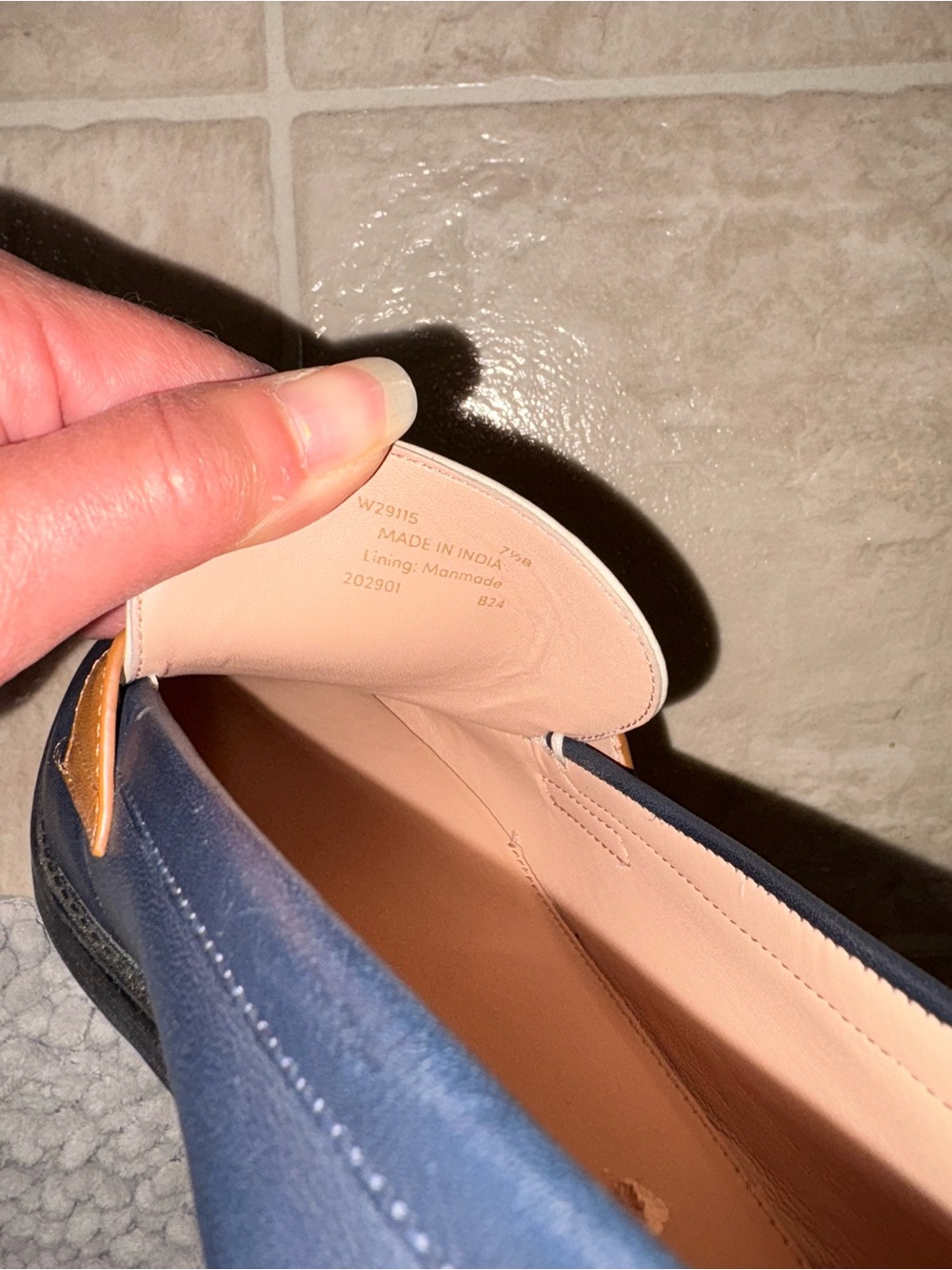 Cole Haan Women’s Tri-Tone Leather Penny Loafers 7.5 - Picture 9 of 11